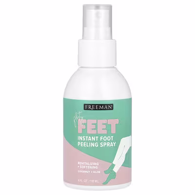 Freeman Beauty, Flirty Feet, Instant Foot Peeling Spray, Coconut + Aloe, 4 fl oz (118 ml)