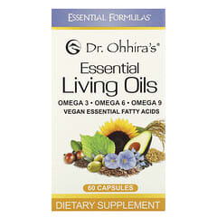 Dr. Ohhira's, Essential Living Oils, 60 Capsules