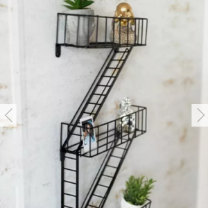 3 Tier Fire Escape Floating Wall Shelf - Image 4